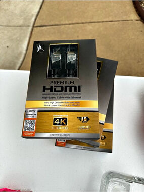Premium HDMI Cable with Ethernet 4K HD HDMI Cable with Ethernet NWT